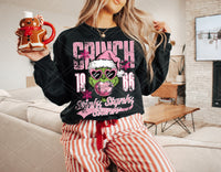 Pink Distressed Green Man Stink Stank Stunk T-Shirt and Sweatshirt