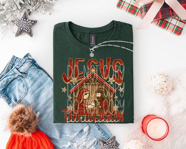Jesus the Reason for the Season T-Shirt and Sweatshirt