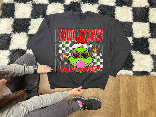 Holiday Cheermeister Jersey Style Long Sleeve or Sweatshirt