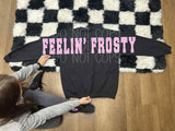 Feelin' Frosty Jersey Style Long Sleeve or Sweatshirt