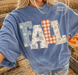 Floral and Plaid FALL T-Shirt and Sweatshirt
