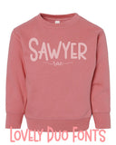 KIDS Two Tone Sweatshirt