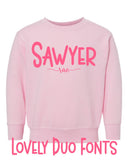 KIDS Two Tone Sweatshirt