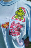 Pocket Green Man T-Shirt and Sweatshirt