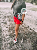 Jersey Like GA Design on CC Pepper Short Sleeve T-Shirt