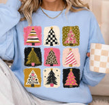 Christmas Trees Collage T-Shirt and Sweatshirt