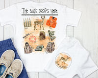 The Buck Drops Here Kids T-Shirt