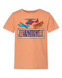 KIDS Custom Airplane and Helicopter T-Shirt