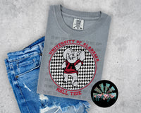 Houndstooth Circle AL R0ll Tide PNG Digital Design -- You get FOUR Designs
