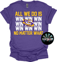 All we do is Win LSU PNG Digital Design