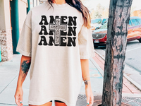 Amen Leopard Cross T-Shirt and Sweatshirt