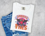 American Vibes Eagle T-Shirt and Sweatshirt