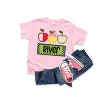 KIDS Apple Trio Personalized T-Shirt