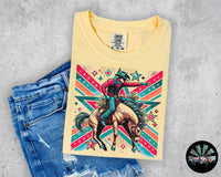 Aztec Rodeo Cowboy T-Shirt and Sweatshirt