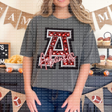 Rhinestone Arkansas Game Day Short Sleeve T-Shirt