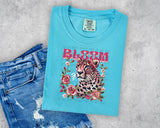 Bloom Floral Jaguar Short Sleeve T-Shirt