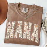 BOHO Floral Nana T-Shirt and Sweatshirt