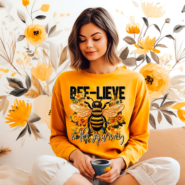 Bee-lieve in the Journey TShirt