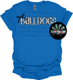 Chinoiserie Bow Bulldogs PNG Digital Design