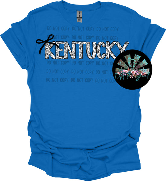 Chinoiserie Bow Kentucky PNG Digital Design