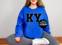 Faux Glitter KY #1 School Names PNG Digital Design