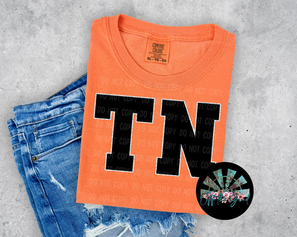 Faux Glitter TN #1 School Names PNG Digital Design