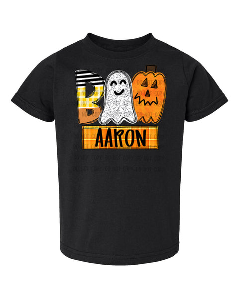 KIDS Customized BOO T-Shirt