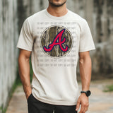 Bottomland Camo ATL Br@ves Colored Circle PNG Digital Design