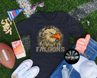 Bottomland Camo Falcons Tan PNG Digital Design