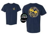 Jeff Davis Bottomland Camo Color Logo T-Shirt and Sweatshirt