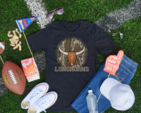 Bottomland Camo Longhorns PNG Digital Design