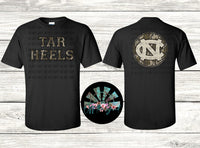 Bottomland Camo NC Tarheels F&B PNG Digital Download
