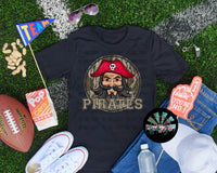 Bottomland Camo Pirates Red PNG Digital Design
