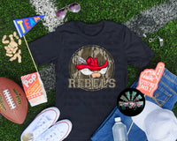 Bottomland Camo Rebels Red PNG Digital Design