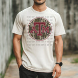 Bottomland Camo Texas A&M (Colored) PNG Digital Design