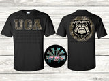 Bottomland Camo GA Dogs F&B PNG Digital Design