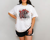 Brushstroke Helmet with Dawgs T-Shirt and Sweatshirt