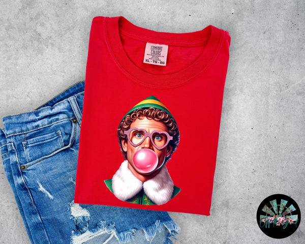 Bubble Gum Buddy the Elf T-Shirt and Sweatshirt