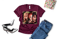 Leopard Print Halloween Sisters T-Shirt and Sweatshirt