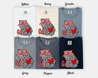 Leopard State of GA T-Shirt