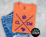 X Clemson Designs PNG Digital Design (YOU GET 2 DESIGNS)