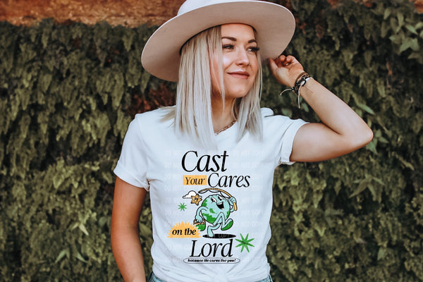 Cast your cares on the Lord T-Shirt and Sweatshirt