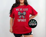 Checkered Cheer Bow We've Got Spirit PNG Digital Design