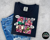 Christmas Characters Comic Strip T-Shirt and Sweatshirt