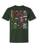 Christmas Minecraft T-Shirt and Sweatshirt