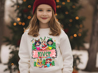 KIDS Custom Princess Christmas T-Shirt