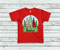 Red Christmas Trees T-Shirt