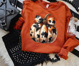 Cowhide Pumpkin T-Shirt and Sweatshirt