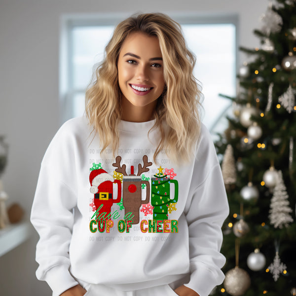 Cup of Cheer T-Shirt and Sweatshirt