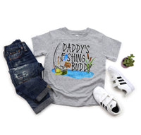 Daddy's Fishing Buddy Kids T-Shirt